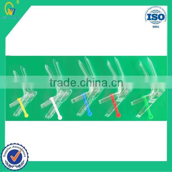 Sterile Disposable Plastic Screw Locked Medium CE Marked Latex Free Vaginal Speculum