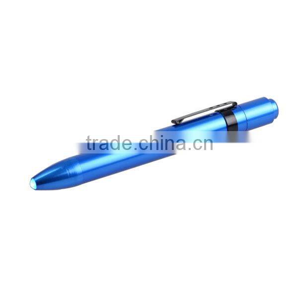 Pocket Promotional Use UV Led Pen With Light