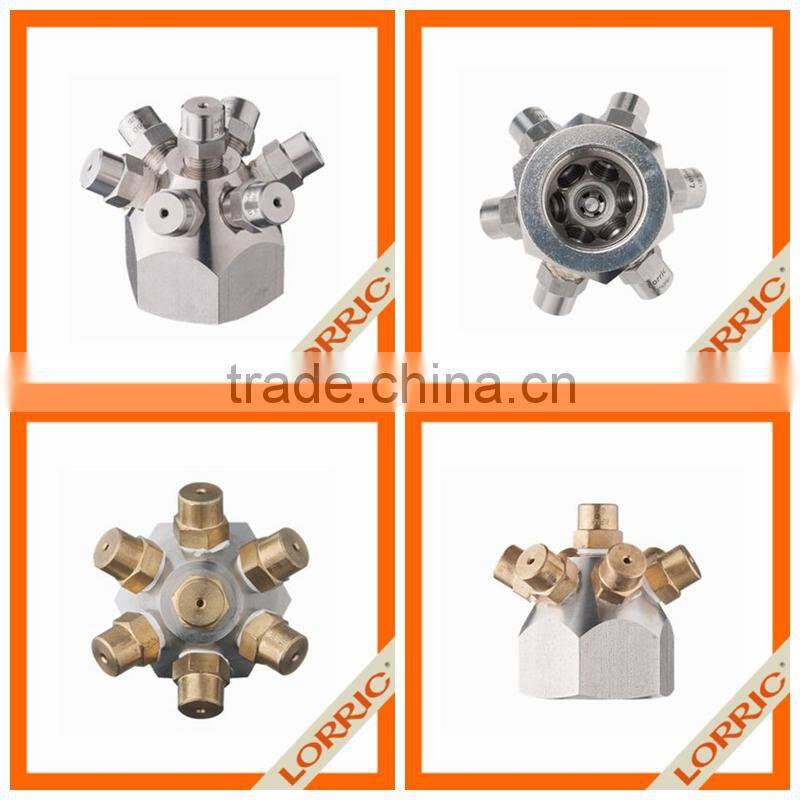 Industrial tank washing spray nozzle