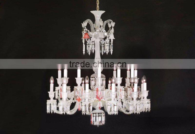 Metal Crystal Chandelier Pendant 48 Lights , Chandelier Lamp QS1180