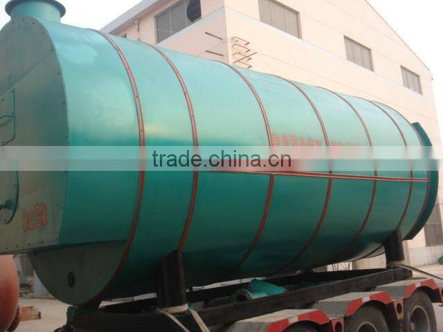 Gas fired hot water boiler