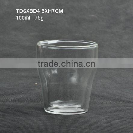 2016 hot -selling glass coffee press delicate glass coffee press