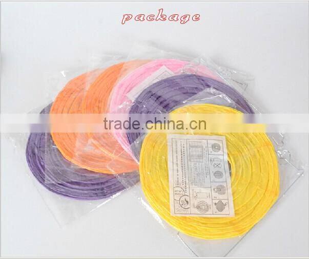 Round wedding decoration japanese paper lanterns