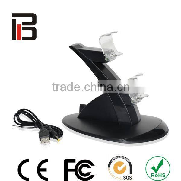 Hot items for ps4 controller dual charger with LED indicate