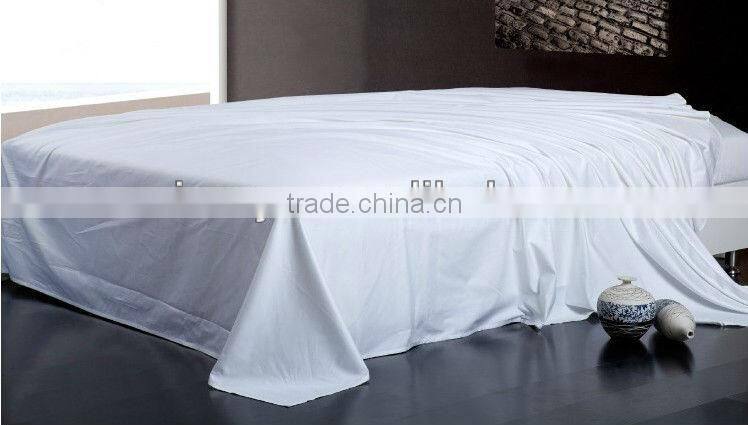 2015 china 100% cotton new design bedding bed sheet set flat sheet