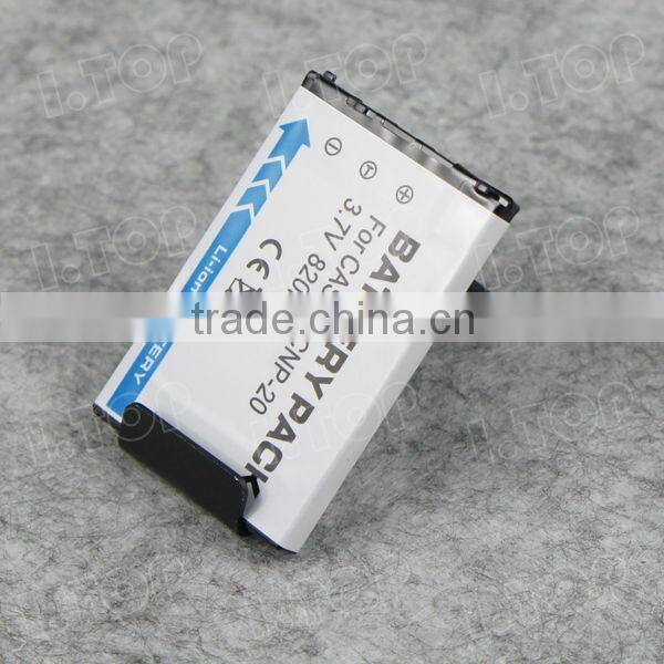Best Quality Digital camera batteries for Casio CNP-20 Battery