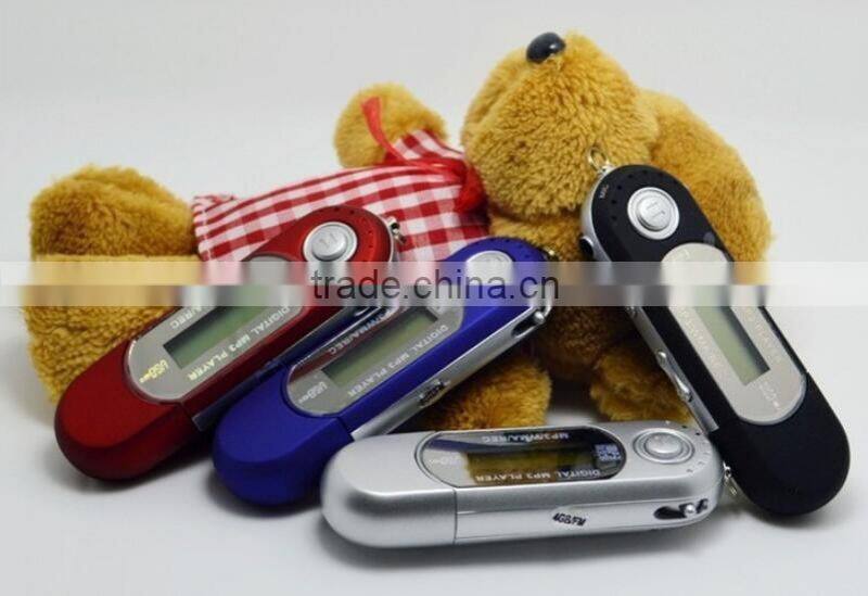 Promotion Gift Flash Mp3 Player With Internal Memory 2GB-16GB