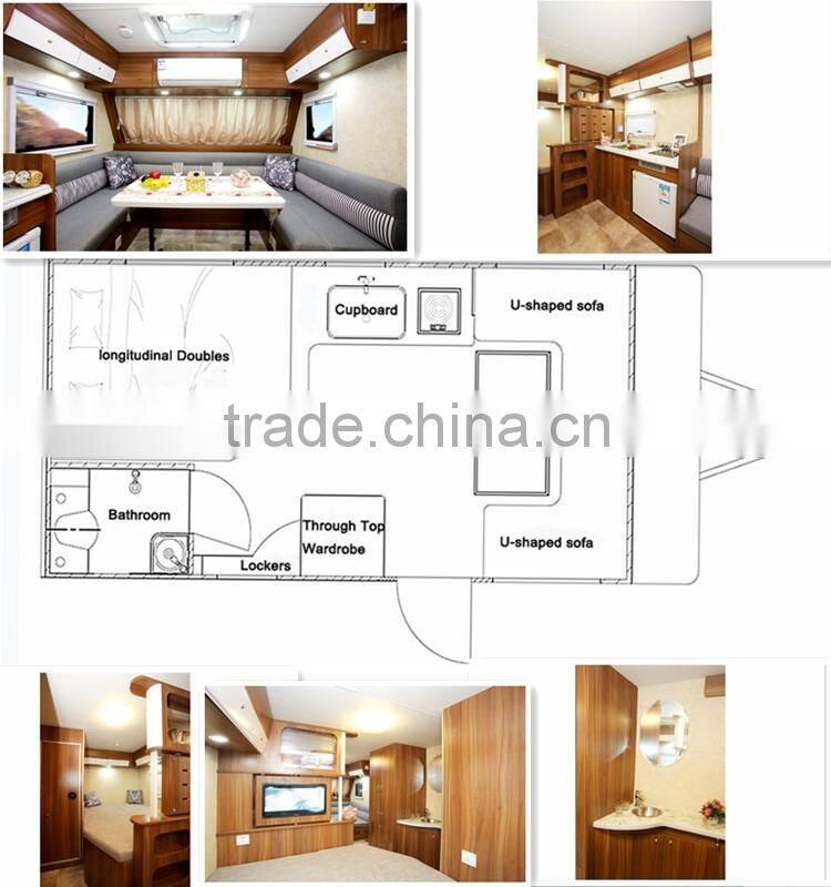 Yutong New Off Road Camper Travel Trailer