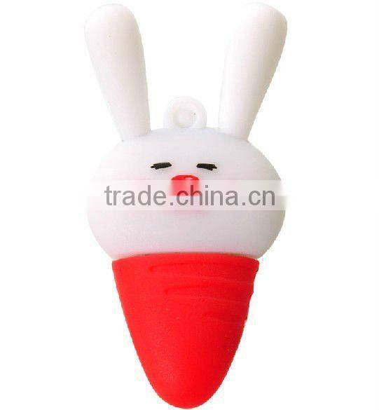 Colorful Silicone cute 3d usb shell