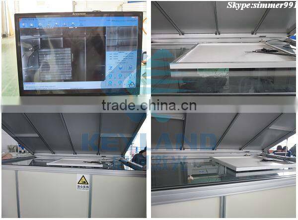 Solar Panel Production Line Semi- Automatic PV Panel EL Tester Machine With PLC Control System