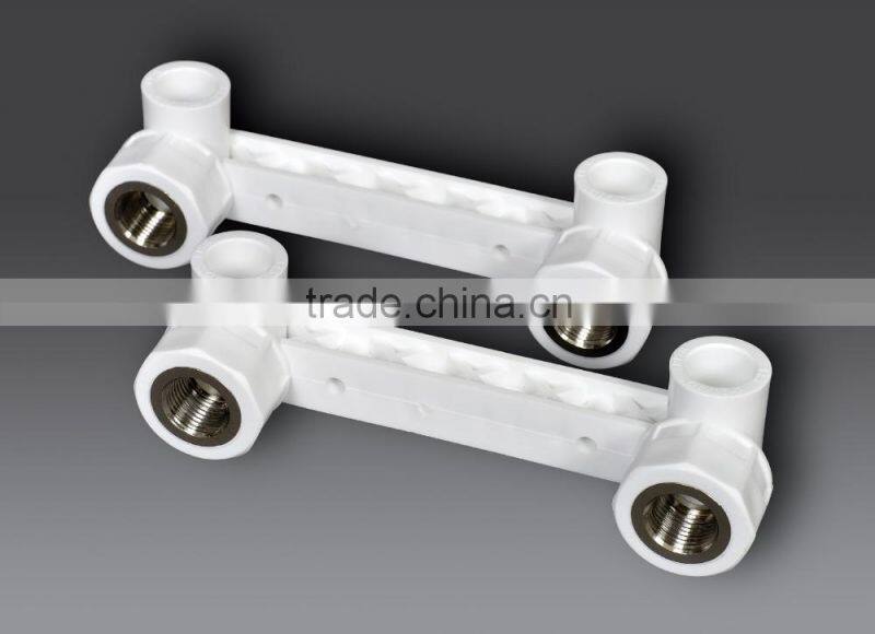 green color High Quality ppr fitting double female thread elbow