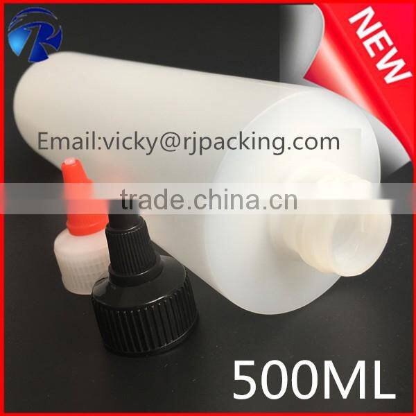 500ml plastic PE bottle With Twist Cap