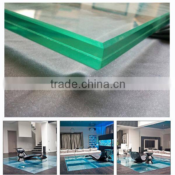 laminated glass floor