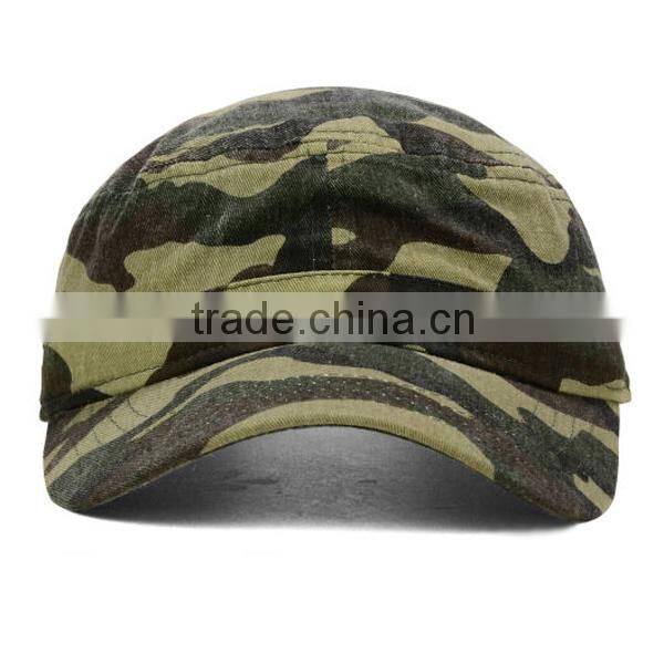 Fast lead time 100%cotton camo military uniform cap
