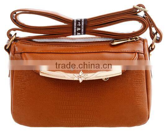 High capacity blue crossbody small bag for women