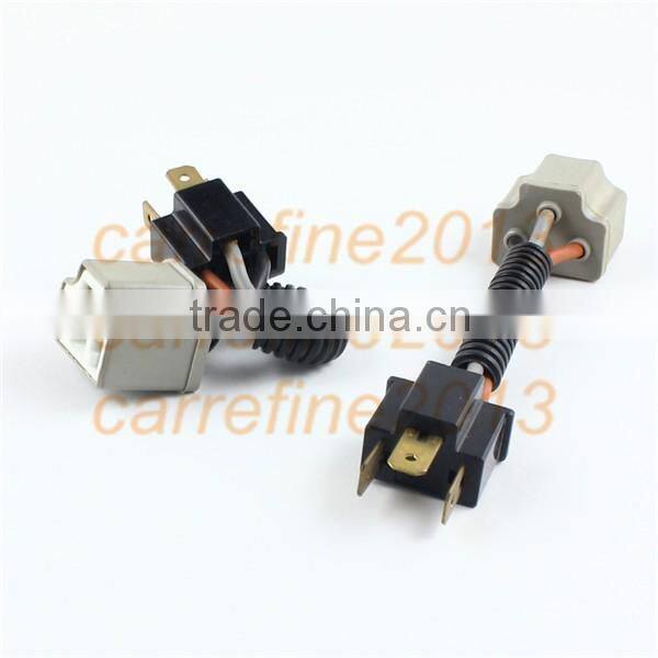 H4 led bulb holder BH-H4 Led headlight bulb Plug Adapter H4 Led Fog Light Bulb Socket harness cable