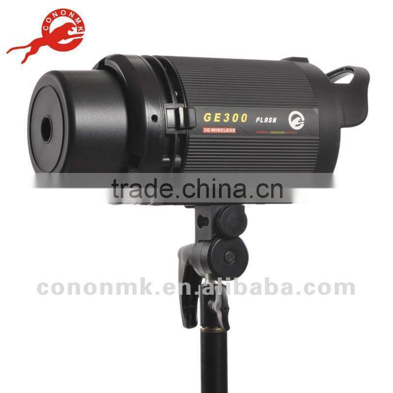 Hot sale cheap CONONMK GE300 new studio flash light kit