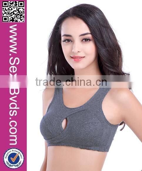2015 Yoga Fitness Wear Beautiful Nude Women' Sports Bra