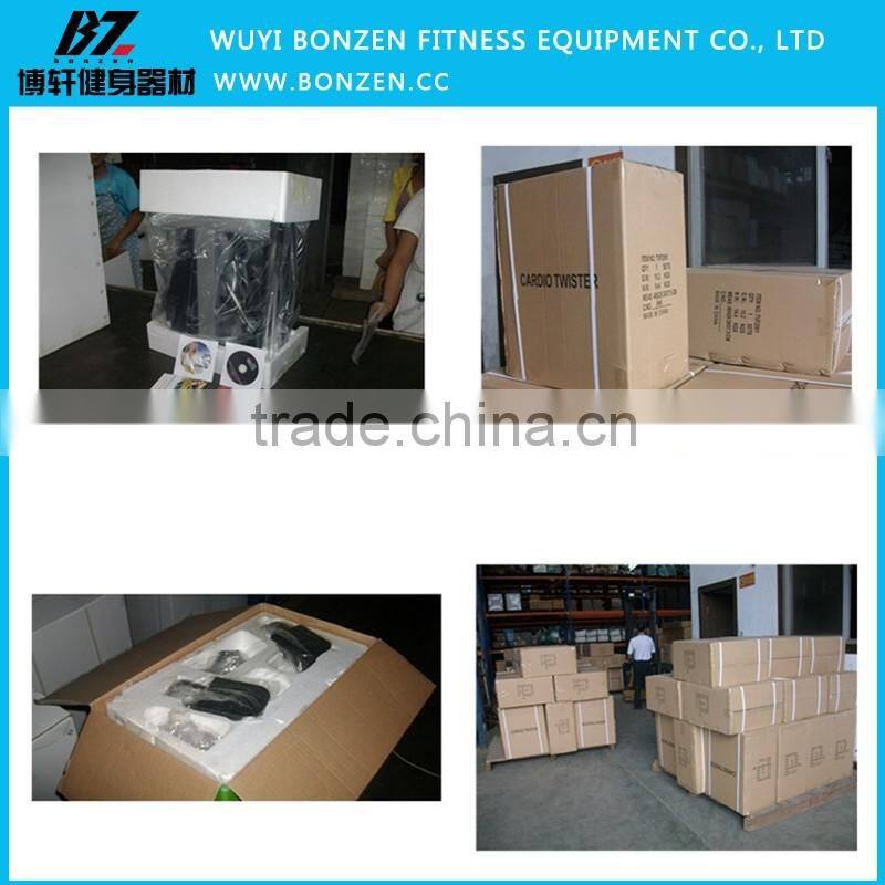 Whole Body Fitness Stepper With Handle Bar Cardio Twister Exercise Machine