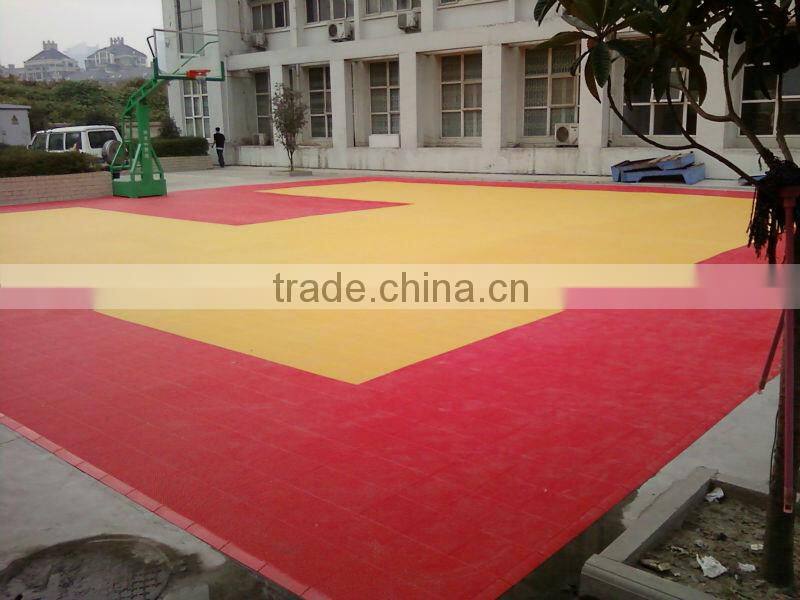multipurpose floor tile, interlocking tile mats, suspended interlocking sports flooring for wholesale