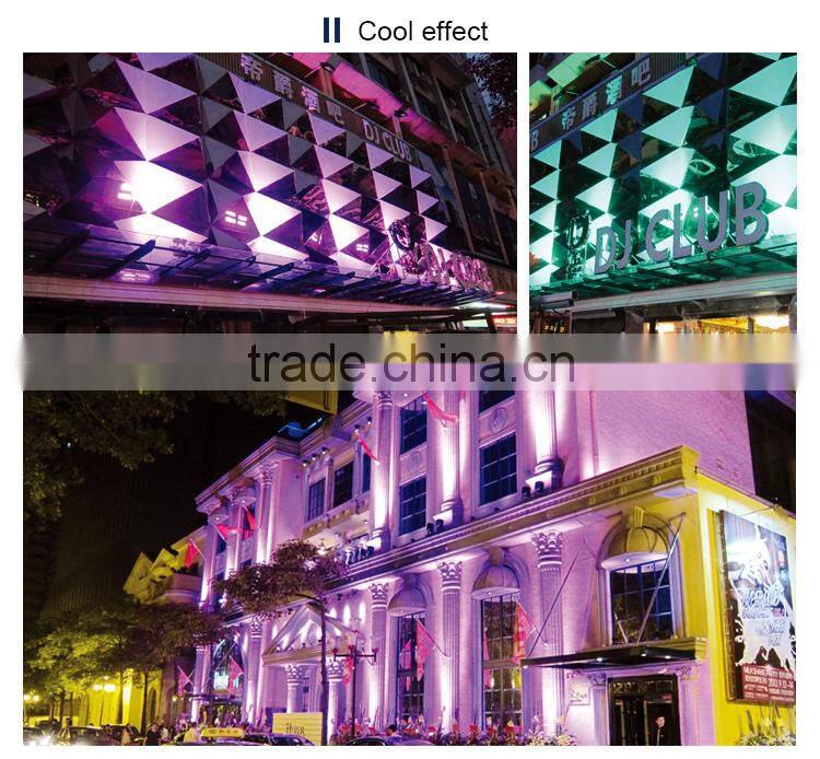 72W Outdoor DMX RGB LED Wall Washer