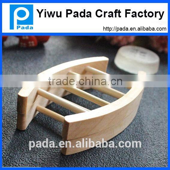 natural wooden soap dish