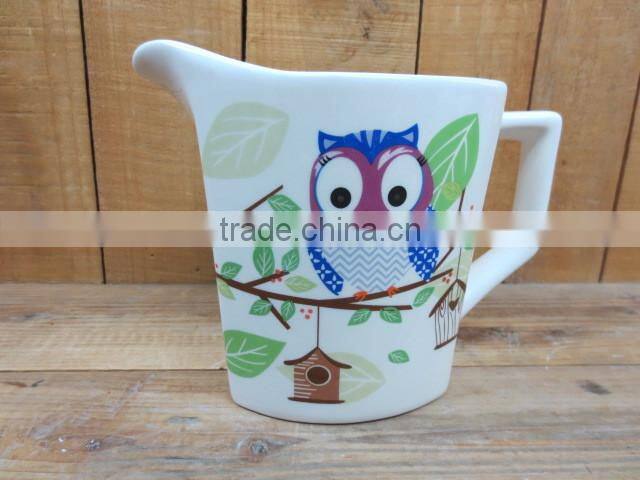 New owl decal kitchen untensil holder tool holder spoon fork holder