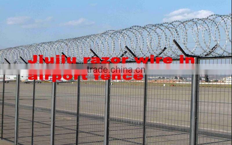 Anping stable quality Barbed razor barbed wire good price