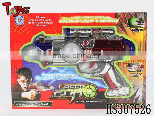 b/o funny shooting toy laser gun