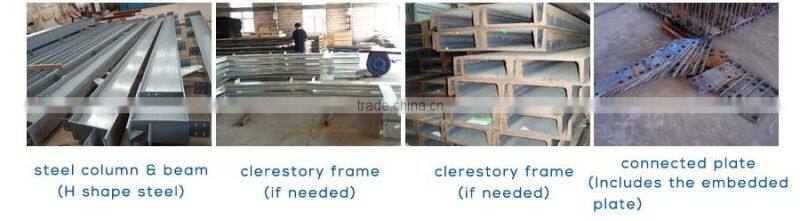Easier to Assemble Low Cost Foldable Design Prefab Warehouse For Arabia
