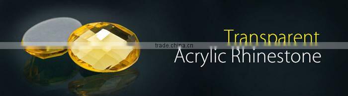 Elegant Fashion Square Shape Pearl Color Stone Shank Plastic Button