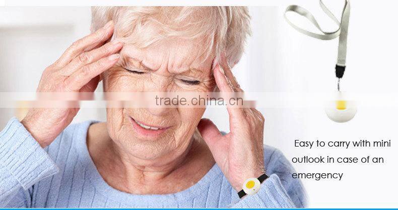 personal usage emergency phone calling elderly alarm with big SOS button