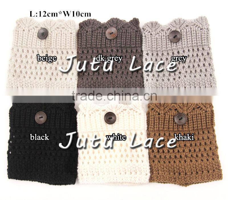 2015 newest artificial keep warm foot collar, christmas decoration fashion socks