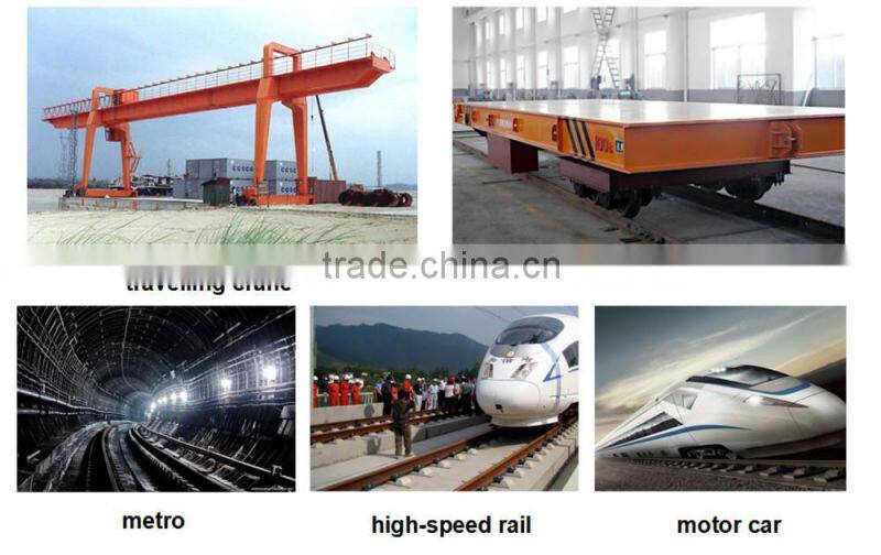 newest UIC860 Q235 heavy steel rail made in China