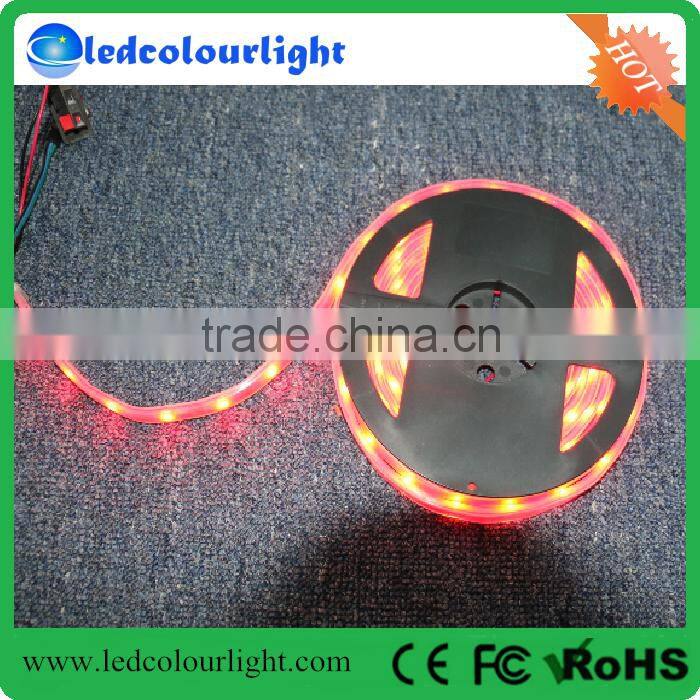 DC 24v DMX control rgb led strip light/DMX rgb led flexible strip light