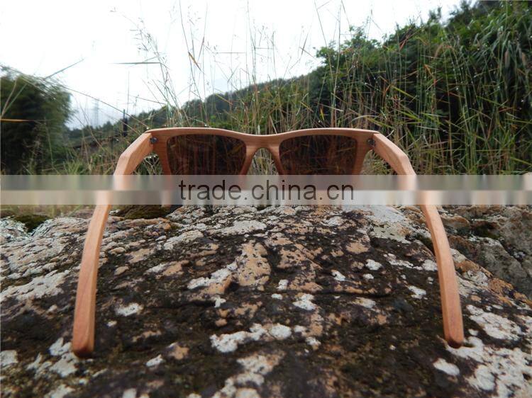 High quality sunglasses bamboo frames wood sunglasses
