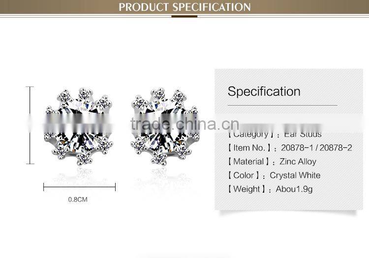 OUXI wholesale price korean fashion accessories made with AAA zircon
