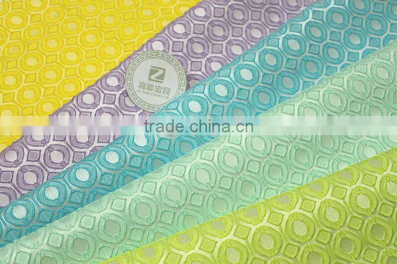 Polyester spandex fabric jacquard