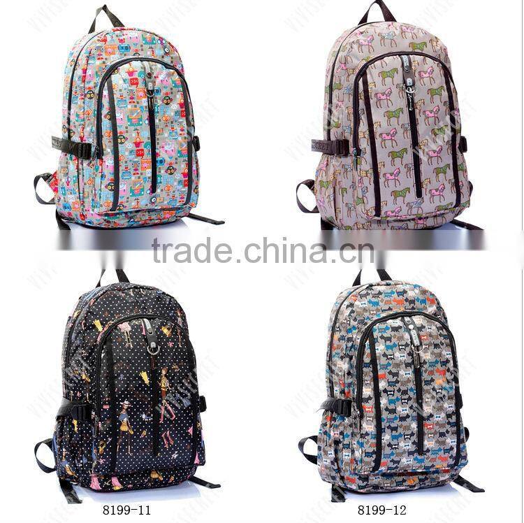 vivisecret sample style color life laptop backpack