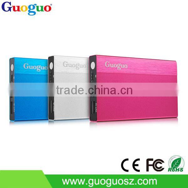 Top Selling Intelligent Power Banks with ROHS OEM & ODM for iPhone 5 5s 6 6s