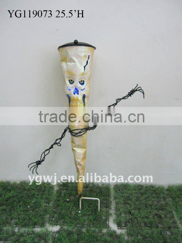 Halloween Metal Lighted Stake