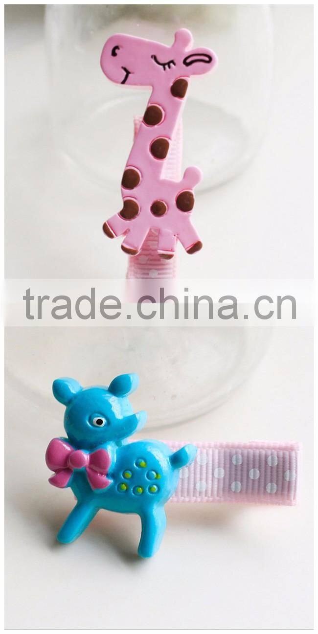 Kids Baby Hair Accessories Acrylic Hair Clips Hairpins For Girls