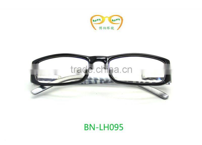 2015 Plastics blue half frame spring hinge Reading glasses