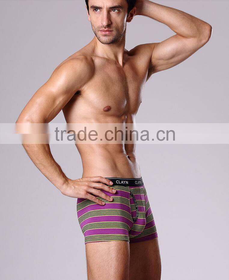 MC CLAYN Brand male panties100% cotton hydroscopic u breathable comfortable boxer panties Men's Boxers underwear
