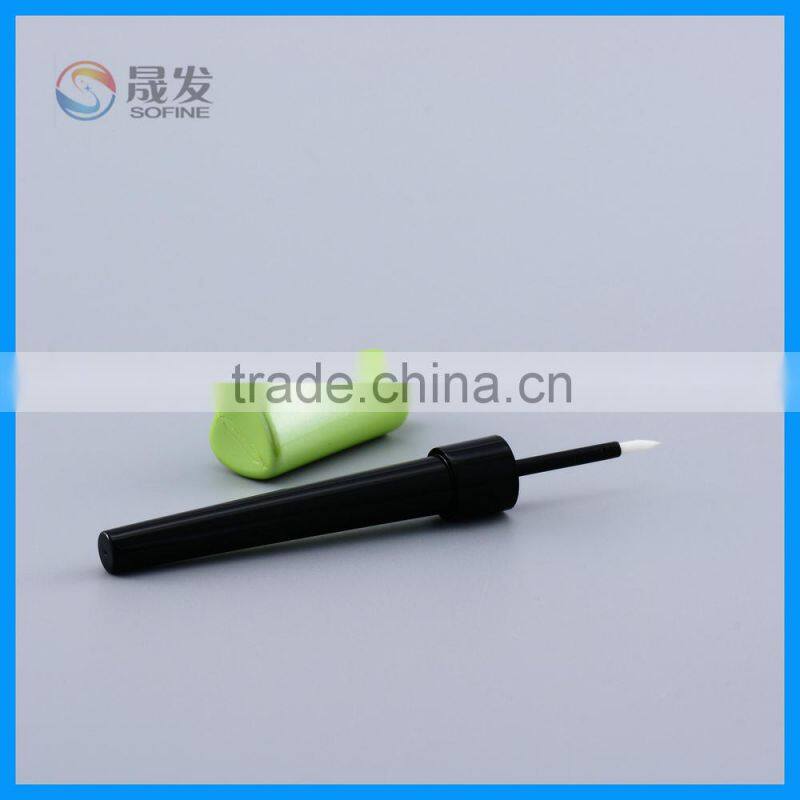 Empty cosmetic eyeliner tube