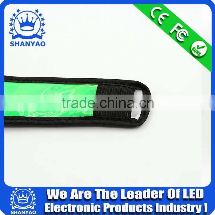 GN004 Six LED Colors TPU Flashing Clap Wristband