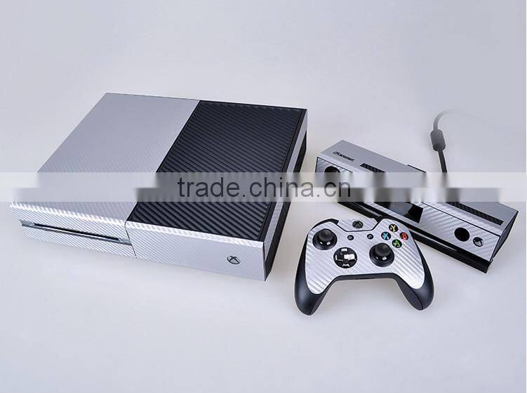 3D Carbon Fiber vinyl Console Skin Decal for Xbox One console