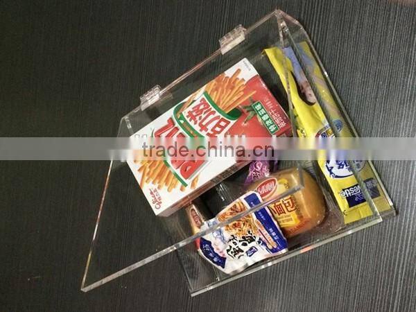 clear custom acrylic boxes with hinges