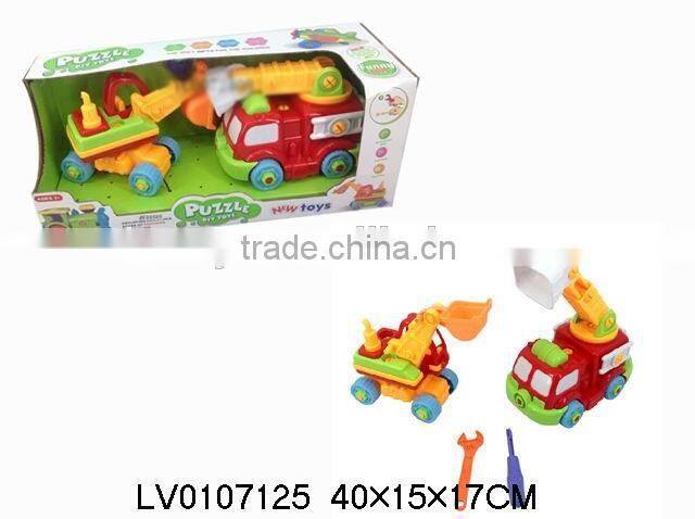 Plastic DIY tintelligence toy for chilld