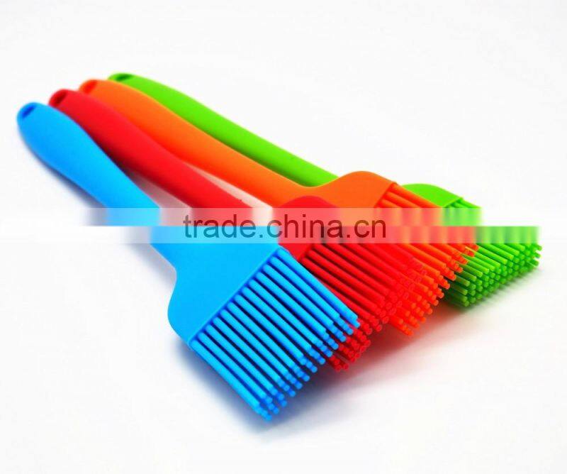 wholesale FDA food grade heat resistant non-stick high temperature silicone brush